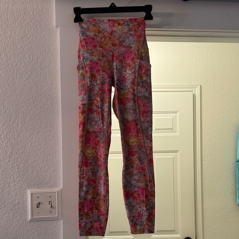 lululemon athletica Floral Leggings - Multicolor